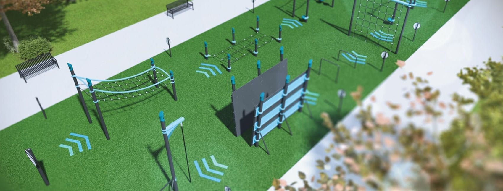 Outdoor Gym Workout Circuit Canada 